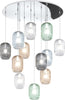 Sospensione-Contemporanea-Tender-Metallo-Cromo-Vetro-Multicolor-12-Luci-E27