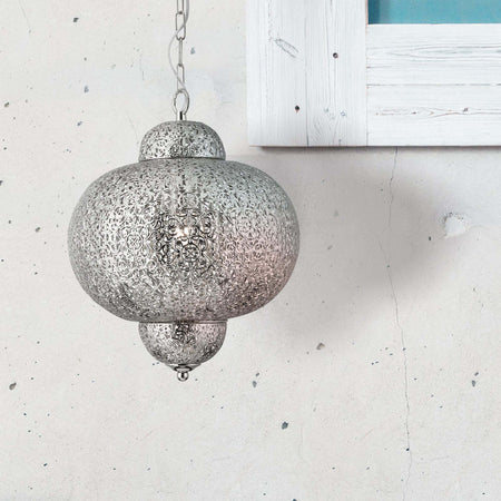 Sospensione-Contemporanea-Traforo-Acciaio-Cromo-1-Luce-E27