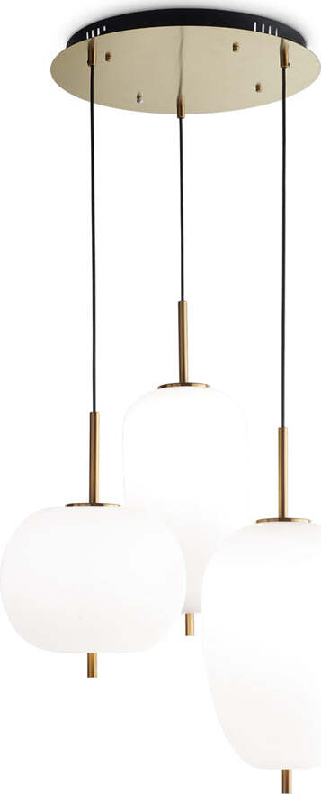 Sospensione-Contemporanea-Umile-Metallo-Bianco-3-Luci-Led-60,2W-3000K-Luce-Calda