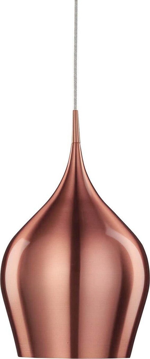 Sospensione-Contemporanea-Vibrante-Alluminio-Rosa-1-Luce-E27