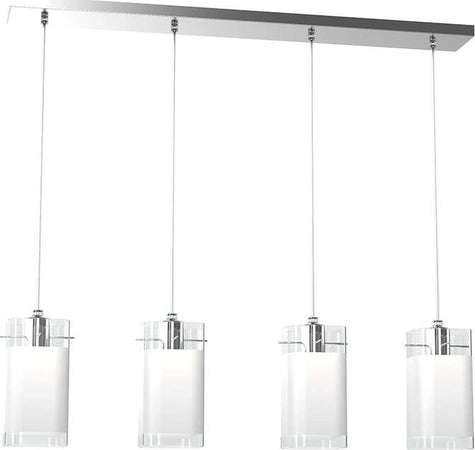 Sospensione-Contemporanea-Wild-Metallo-Cromo-Vetro-Satinato-4-Luci-E27