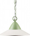 Sospensione-Contemporanea-Yukon-Alluminio-Metallo-Nero-E-Arancio-20W-Led-Cct3