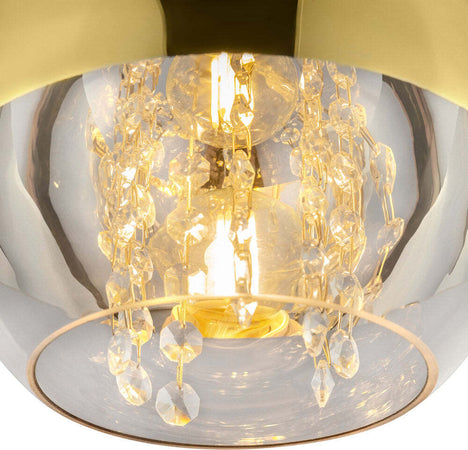 Sospensione-Contemporaneo-Fermi-Metallo-Oro-1-Luce-Diffusore-Vetro-E-Metallo