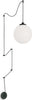 Sospensione-Da-Muro-Moderna-Boa-Metallo-Nero-1-Luce-E27