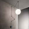 Sospensione-Da-Muro-Moderna-Boa-Metallo-Nero-1-Luce-E27