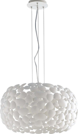 Sospensione Dioniso Bianca 3Xe27 48X25Cm Illuminazione/Illuminazione per interni/Lampadari lampade a sospensione e plafoniere/Lampade a sospensione Led Mall Home - Napoli, Commerciovirtuoso.it