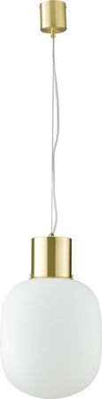 Sospensione Fellini Oro 1Xe27 30X34,6Cm Illuminazione/Illuminazione per interni/Lampadari lampade a sospensione e plafoniere/Lampade a sospensione Led Mall Home - Napoli, Commerciovirtuoso.it