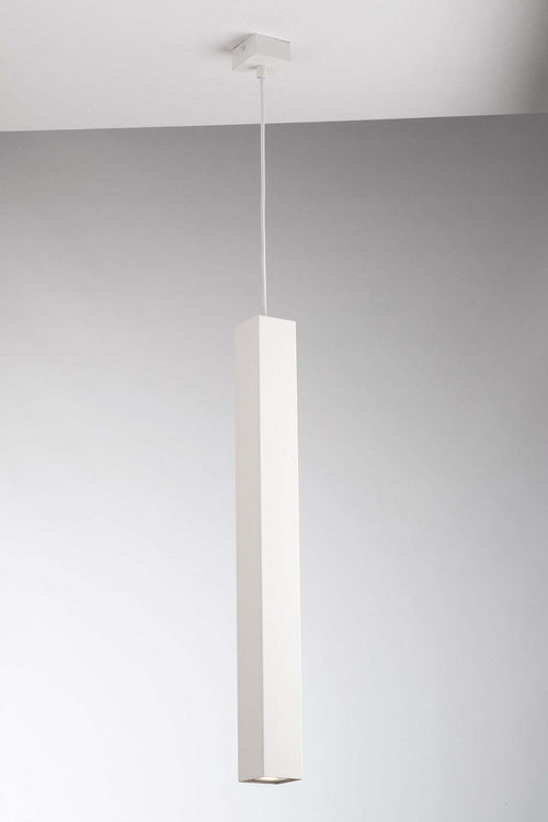 Sospensione Fluke Quadro Bianco 1Xgu10 6X6X60-200Cm Illuminazione/Illuminazione per interni/Lampadari lampade a sospensione e plafoniere/Lampade a sospensione Led Mall Home - Napoli, Commerciovirtuoso.it