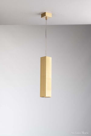 Sospensione Fluke Quadro Oro 1Xgu10 6X6X30-200Cm Illuminazione/Illuminazione per interni/Lampadari lampade a sospensione e plafoniere/Lampade a sospensione Led Mall Home - Napoli, Commerciovirtuoso.it