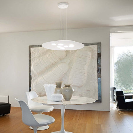 Sospensione-Gea-Luce-LUNA-S-GX53-LED-72x60-biemissione-alluminio-metacrilato-lampadario-moderno-interno