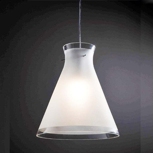 Sospensione-Illuminando-BILLY-SP-G-30CM-E27-LED-lampadario-moderno-vetro-bianco-cono-interno