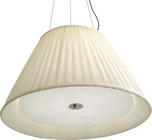 Sospensione-Illuminando-PLISSE-SP-3-E27-LED-60CM-Lampadario-paralume-tessuto-moderno-multiluce-interno