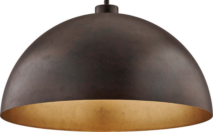 Sospensione-Industrial-1-Luce-Marcus-In-Ferro-Laccato-Ruggine-E-Oro-Diam-50