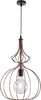 Sospensione-Industrial-1-Luce-Olimpia-Gabbia-Ferro-Laccato-Nero-E-Rame