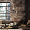 Sospensione-Industrial-1-Luce-Olimpia-Gabbia-Ferro-Laccato-Oro
