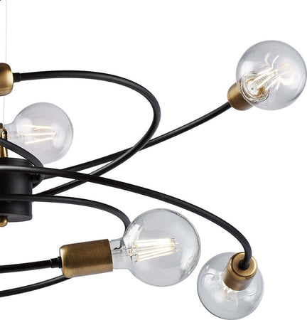Sospensione-Industrial-8-Luci-Vortex-Ferro-Nero-E-Ottone-Brunito