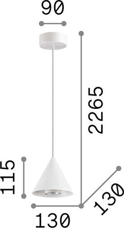 Sospensione-Industrial-A-Line-Metallo-Nero-1-Luce-Gu10-7W-3000K-Luce-Calda
