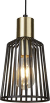 Sospensione-Industrial-Birg-Cage-Acciaio-Nero-Adjustable-1-Luce-E27-D16Cm