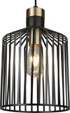 Sospensione-Industrial-Birg-Cage-Acciaio-Nero-Adjustable-1-Luce-E27-D22Cm