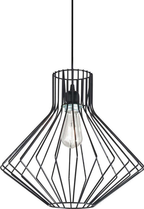 Sospensione-Industrial-Minimal-Ampolla-4-Metallo-Nero-1-Luce-E27