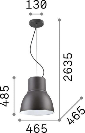 Sospensione-Industrial-Minimal-Breeze-Metallo-Grigio-1-Luce-E27-D46,5Cm