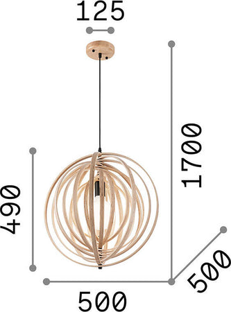 Sospensione-Industrial-Minimal-Disco-Legno-Marrone-1-Luce-E27