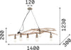 Sospensione-Industrial-Minimal-Driftwood-Legno-Marrone-6-Luci-E27