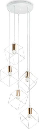 Sospensione-Industrial-Minimal-Ice-Metallo-Bianco-5-Luci-E27