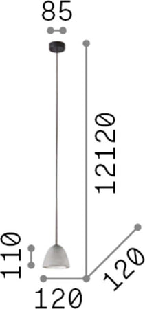 Sospensione-Industrial-Minimal-Oil-4-Metallo-Cemento-Grigio-1-Luce-Gu10