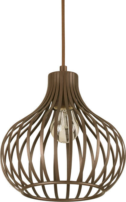 Sospensione-Industrial-Minimal-Onion-Metallo-Coffee-1-Luce-E27-D23Cm