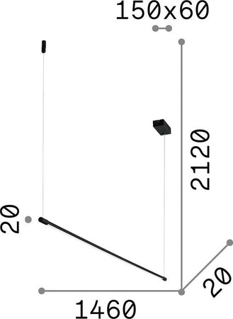 Sospensione-Industrial-Minimal-Yoko-Alluminio-Plastiche-Nero-Led-16W-3000K
