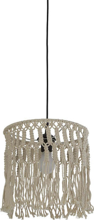 Sospensione-Industrial-Nordico-Bahamas-Acciaio-Bianco-Tessuto-1-Luce-E27