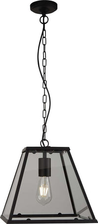 Sospensione-Industrial-Nordico-Lantern-Noir-Acciaio-Nero-Vetro-1-Luce-E27