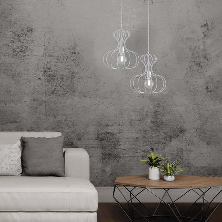 Sospensione-Industrial-Titty-1-Luce-Ferro-Laccato-Bianco-E-Argento