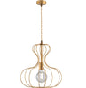 Sospensione-Industrial-Titty-1-Luce-Ferro-Laccato-Oro