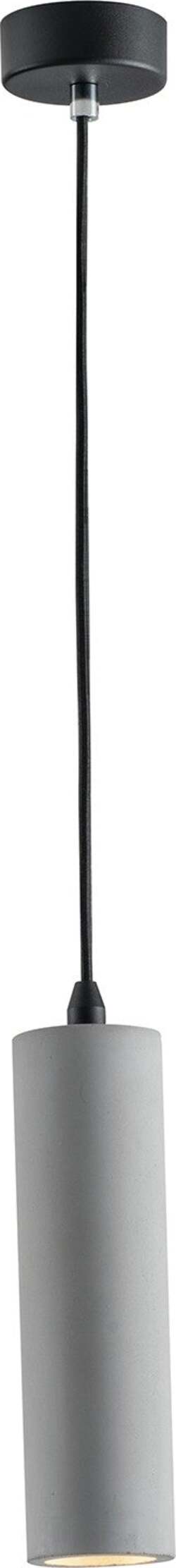 Sospensione Kruk Grigia 1Xgu10 7X25Cm Illuminazione/Illuminazione per interni/Lampadari lampade a sospensione e plafoniere/Lampade a sospensione Led Mall Home - Napoli, Commerciovirtuoso.it