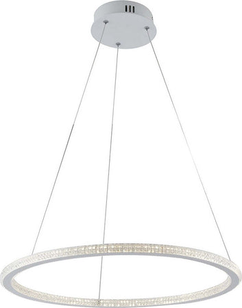 Sospensione Led Bryant Bianca 45W 3265Lm 3000K 60X2Cm Illuminazione/Illuminazione per interni/Lampadari lampade a sospensione e plafoniere/Lampade a sospensione Led Mall Home - Napoli, Commerciovirtuoso.it