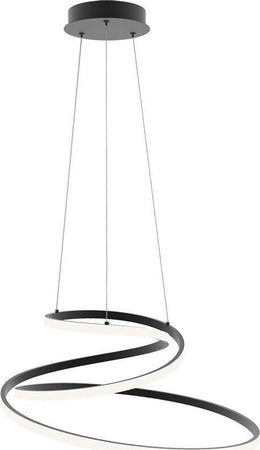 Sospensione Led Coaster Nera 60W 6900Lm Cct 60X31Cm Illuminazione/Illuminazione per interni/Lampadari lampade a sospensione e plafoniere/Lampade a sospensione Led Mall Home - Napoli, Commerciovirtuoso.it