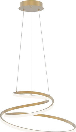 Sospensione Led Coaster Oro 60W 6900Lm Cct 60X31Cm Illuminazione/Illuminazione per interni/Lampadari lampade a sospensione e plafoniere/Lampade a sospensione Led Mall Home - Napoli, Commerciovirtuoso.it