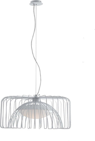 Sospensione Led Cougar Bianca 24W 1920Lm 4000K 50X26Cm Illuminazione/Illuminazione per interni/Lampadari lampade a sospensione e plafoniere/Lampade a sospensione Led Mall Home - Napoli, Commerciovirtuoso.it