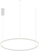 Sospensione Led Hoop Bianca D120 60W 6900Lm 120X22,5Cm Illuminazione/Illuminazione per interni/Lampadari lampade a sospensione e plafoniere/Lampade a sospensione Led Mall Home - Napoli, Commerciovirtuoso.it