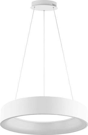 Sospensione Led Noah Bianca 60W 6900Lm Cct 150X60Cm Illuminazione/Illuminazione per interni/Lampadari lampade a sospensione e plafoniere/Lampade a sospensione Led Mall Home - Napoli, Commerciovirtuoso.it