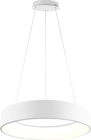 Sospensione Led Noah Bianca 60W 6900Lm Cct 150X60Cm Illuminazione/Illuminazione per interni/Lampadari lampade a sospensione e plafoniere/Lampade a sospensione Led Mall Home - Napoli, Commerciovirtuoso.it