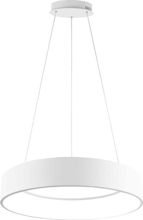 Sospensione Led Noah Bianca 60W 6900Lm Cct 150X60Cm Illuminazione/Illuminazione per interni/Lampadari lampade a sospensione e plafoniere/Lampade a sospensione Led Mall Home - Napoli, Commerciovirtuoso.it