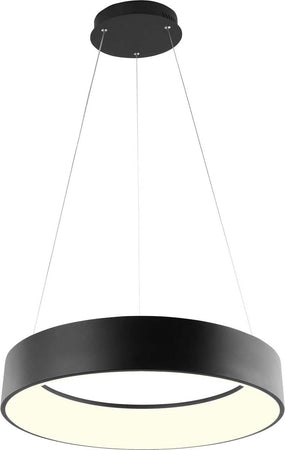Sospensione Led Noah Nera 60W 6900Lm Cct 150X60Cm Illuminazione/Illuminazione per interni/Lampadari lampade a sospensione e plafoniere/Lampade a sospensione Led Mall Home - Napoli, Commerciovirtuoso.it