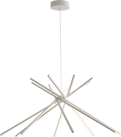 Sospensione Led Shanghai Bianca 54W 2860Lm 4000K 113X51,5Cm Illuminazione/Illuminazione per interni/Lampadari lampade a sospensione e plafoniere/Lampade a sospensione Led Mall Home - Napoli, Commerciovirtuoso.it