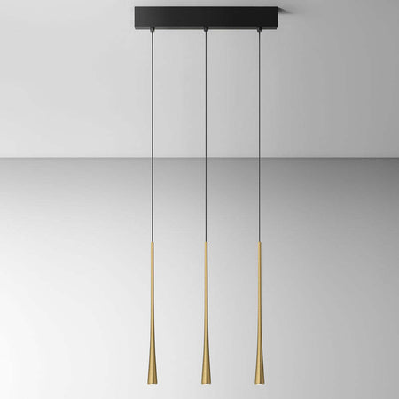 Sospensione-Lineare-Moderna-Dafne-Alluminio-Oro-E-Nero-3-Moduli-Led-16,5-W