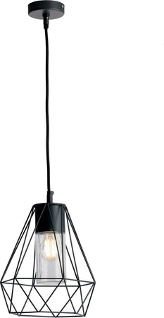 Sospensione Mandala Nera 1Xe27 Ip44 29,5Cm Illuminazione/Illuminazione per interni/Lampadari lampade a sospensione e plafoniere/Lampade a sospensione Led Mall Home - Napoli, Commerciovirtuoso.it