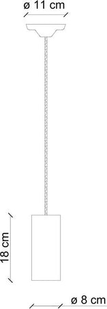 Sospensione-Media-Vintage-Decò-Pi-Ceramica-Arancio-Pesca-1-Luce-E27