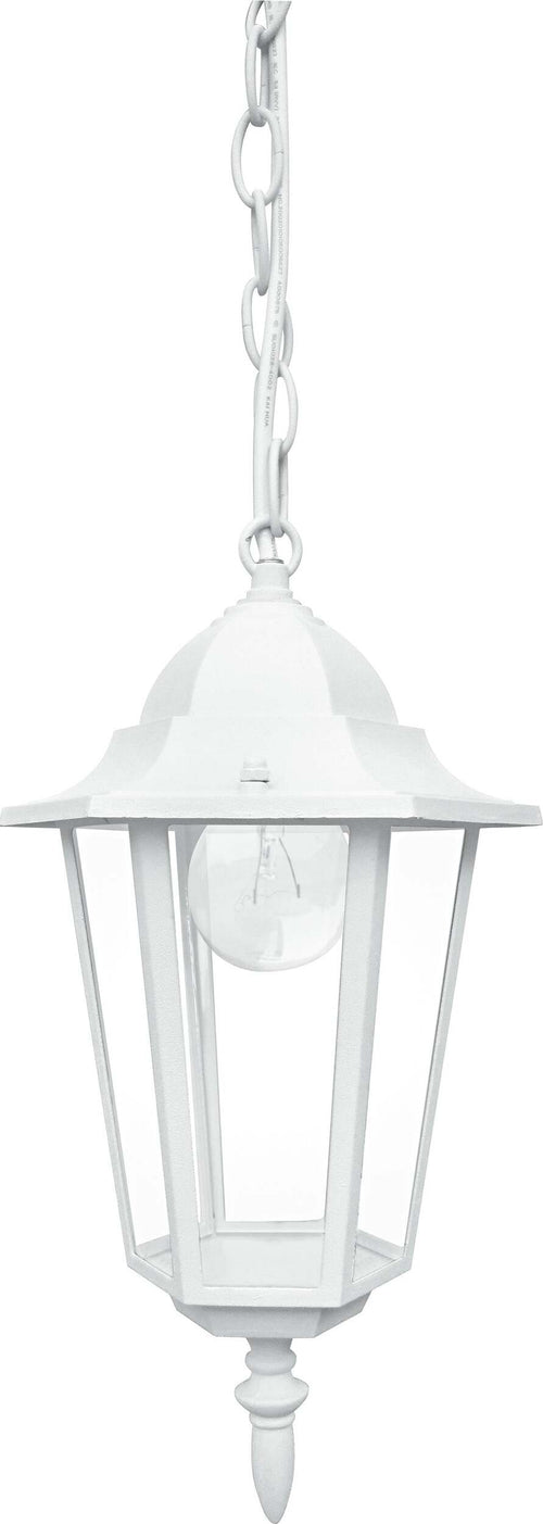 Sospensione Milano Bianca 1Xe27 Ip44 17Cm Illuminazione/Illuminazione per interni/Lampadari lampade a sospensione e plafoniere/Lampade a sospensione Led Mall Home - Napoli, Commerciovirtuoso.it